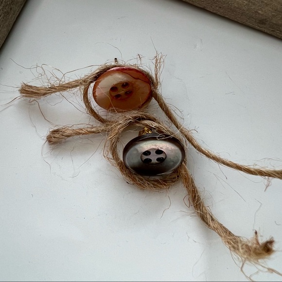 Button Earrings - Picture 4 of 8